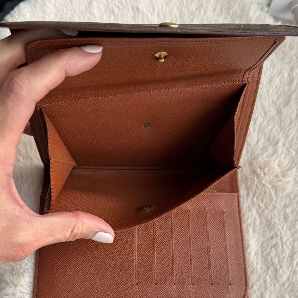 Authentic Louis Vuitton Snap Continental Monogram… - image 4